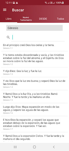 Biblia Reina Valera Screen 3