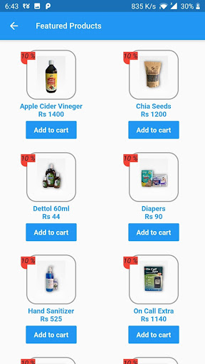 Android application Medmandu screenshort