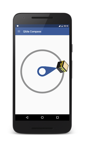 Minimal Qibla Compass
