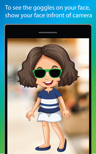Android application virtual goggles Demo screenshort