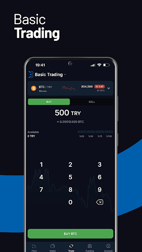 BtcTurk | Kripto: BTC|USDT|XRP Screen 3