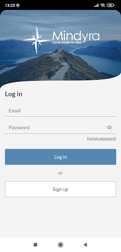 Mindyra MindHealth Navigator Screen 2