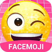 Glitter Emoji Sticker for Messenger  Icon