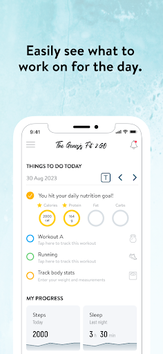 The Genesis Fit 2 Go Screen 2