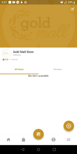 Gold Mall Store Screen 3