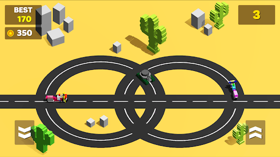 Circle Crash - Blocky Race 1.0 screenshots 14