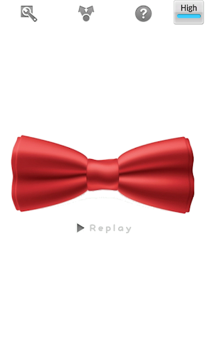 Android application Bow Tie Type Voice Changer screenshort