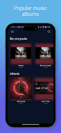 Musify - Music Player Screen 2