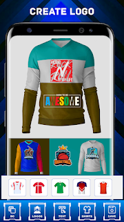 Jersey Maker Esports Gamer Art screenshot 5