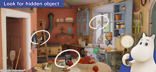 Android application MoominValley Hidden & Found screenshort