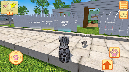 simulador de gato gatinho fofo 3d - meu gatinho virtual combina