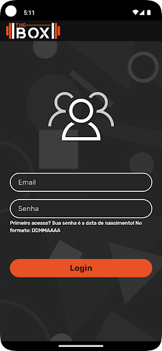 Android application The Box screenshort
