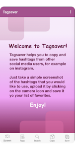 Tagsaver - Save your favorite
