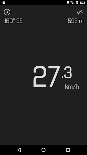 Speedometer GPS digital Screenshot