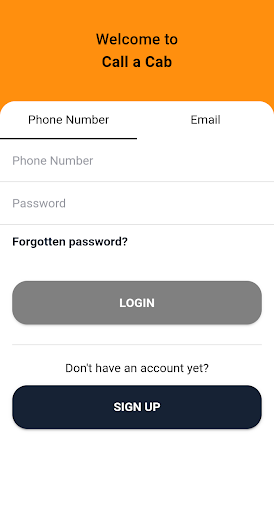 Android application 746 Taxis screenshort