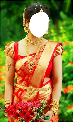 South Indian Women Bride Saree Screen 3
