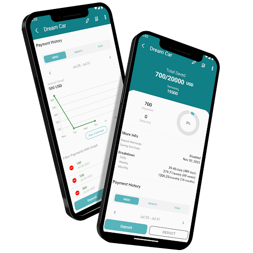 Saving Tracker - Money Tracker Screen 2