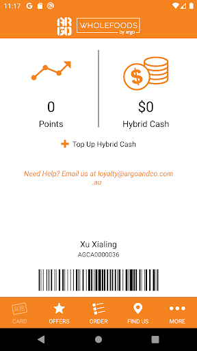 Argo Rewards Screen 2