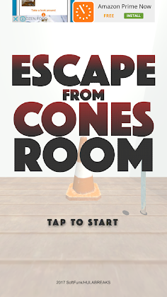 Escape from Cones Room - Screenshot 1