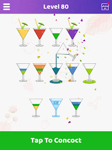 Mocktail Sort Puzzle - Water Color Sorting 1.0.3 APK screenshots 11