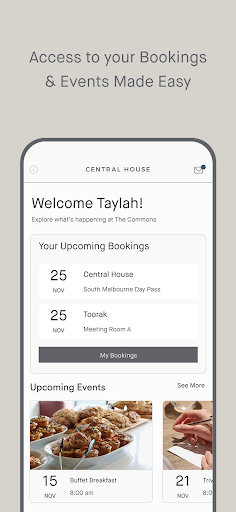 Android application Central House screenshort