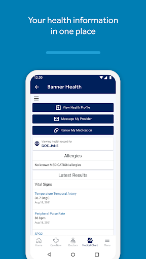 Banner Health screenshot 5