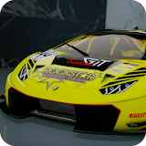 Lamborghini Huracan Driving 3D icon
