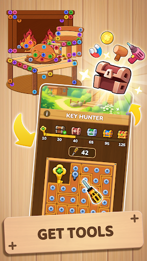 Woodle Screw™ Pin Nuts & Bolts screenshot 6