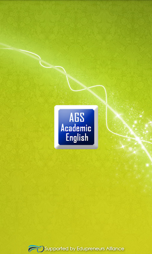 Android application AGS English screenshort