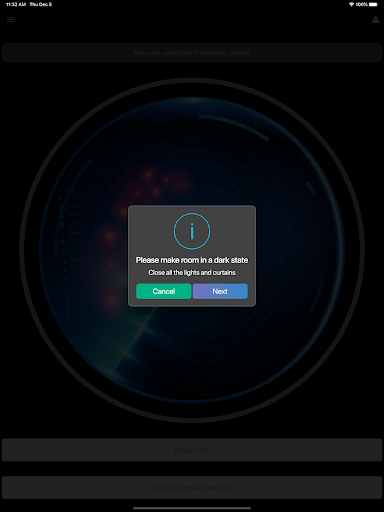 Spy and Hidden Camera Detector