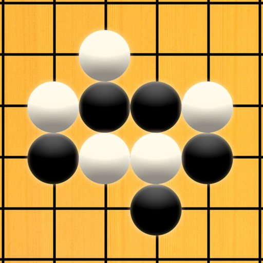 围棋博弈-阴阳周旋吃子赢棋 logo