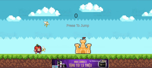 Android application Happy cat run run screenshort