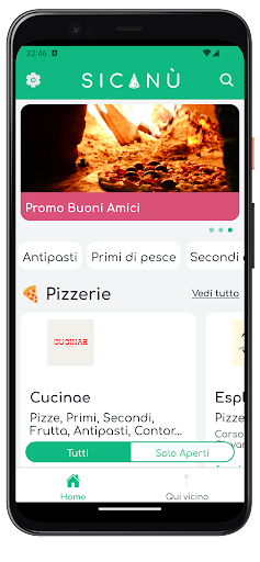 Android application Sicanù screenshort