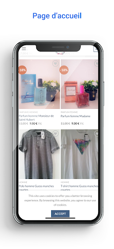 Android application Moda by Flora screenshort