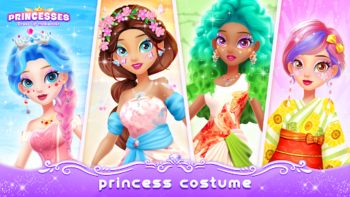 Android application Girl Game: Princess Makeup screenshort