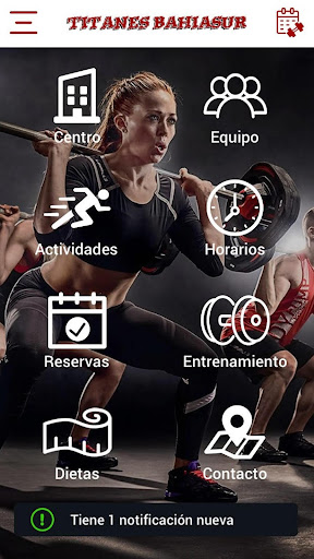 Android application Titanes Bahía Sur screenshort