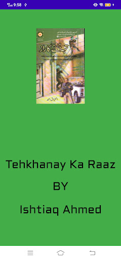 Tekhanay Ka Raaz-Ishtiaq Ahmad