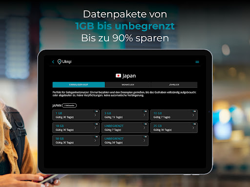 Ubigi eSIM: Mobile Daten Reise screenshot 10