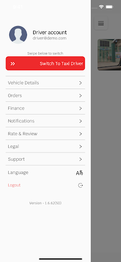 Android application xShop Delivery Man screenshort