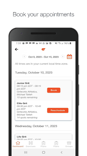 Gritworks Athletics Screen 2