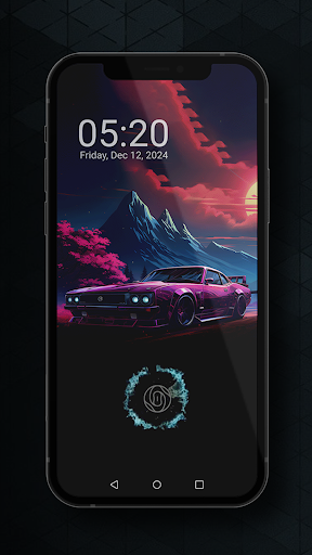 Fingerprint Live Animation Screen 3