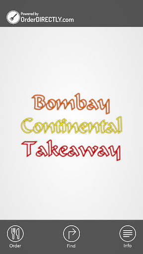 Android application Bombay Continental Takeaway screenshort
