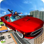 Hollywood Rooftop Car Jump: Stuntman Simulator