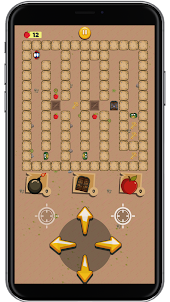 Maze Room: 2d Push Puzzle Game