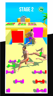 Muscle Race 3D!!! 1.0 APK + Мод (Unlimited money) за Android