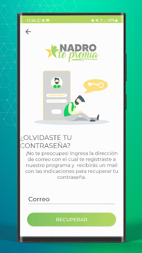 Nadro te premia Screen 2
