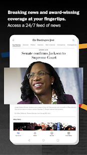 Washington Post Captura de pantalla