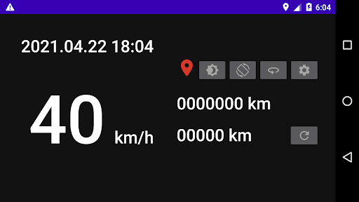 SpeedEasy - GPS Speedometer Screen 2