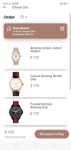 Online watch store