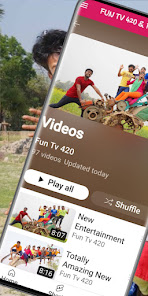 Screenshot 1 FUN TV 420 & FUNNY VIDEOS android